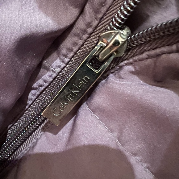 Calvin Klein Brown Puffer Ski Jacket Coat Small S - Picture 6 of 6